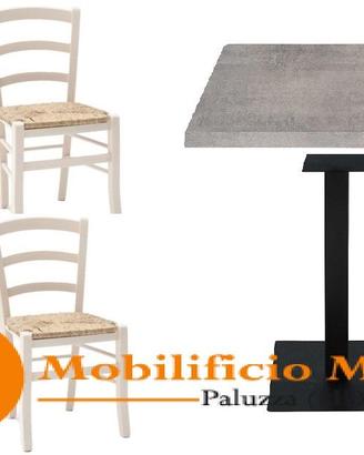 Sedie e Tavoli Per Arredo Bar Ristorante cd00035