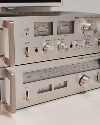 Fisher CA-7000 + FM-7000 p e r f e t t i 