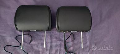 Monitor 7 pollici poggiatesta 