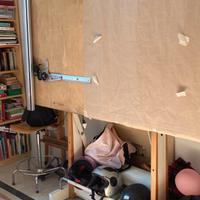 Tavolo da disegno con tecnigrafo zucor