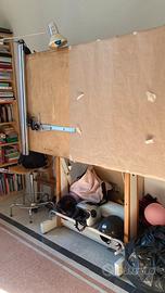 Tavolo da disegno con tecnigrafo zucor