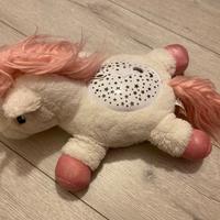 Unicorno Di Peluche Con Proiettore Stelle Luce