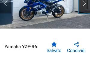 yamaha r 6 2008