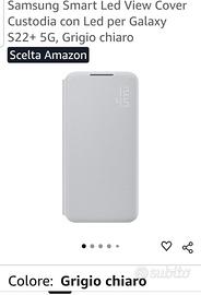 Custodia Samsung smart led galaxy S 22