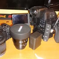 c100 markii, 800d, obiettivi e accessori