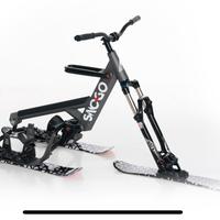 Sno go - ski bike bici sci per la neve