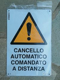 Cartello nuovo 30x20