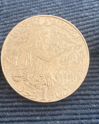 1 dinaro Tunisia