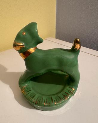 Posacenere anni ’60 cane  ceramica  Mid Century