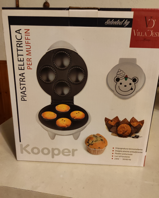 Piastra elettrica per muffin