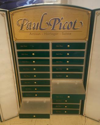 Espositore per orologi anni 70 Paul picot