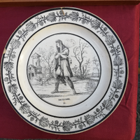 Piatto mese dicembre Manifattura Monterau