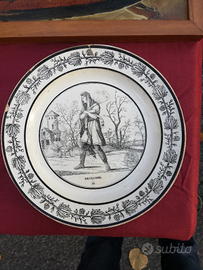 Piatto mese dicembre Manifattura Monterau