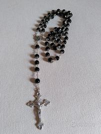 Rosario colomba spirito santo pietra nera