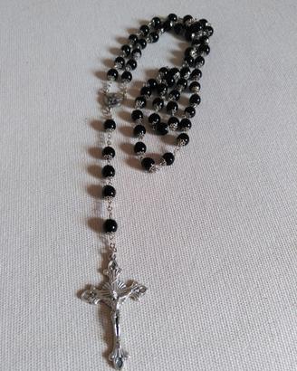 Rosario colomba spirito santo pietra nera