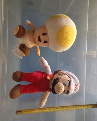 Lotto 2 Peluche Super Mario