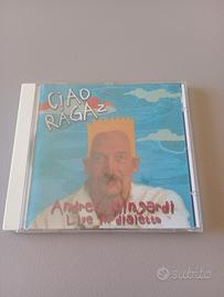 CD Ciao Ragaz Andrea Mingardi Live in dialetto 