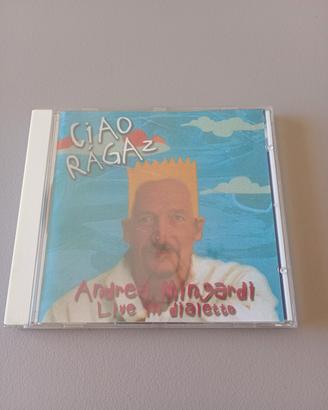 CD Ciao Ragaz Andrea Mingardi Live in dialetto 