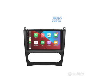 RADIO GPS ANDROID 13 PER MERCEDES CLASSE C W203 CL