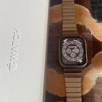 Apple watch serie 9 45mm silver