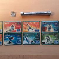 Carte di credito e gadget Olimpiadi Torino 2006