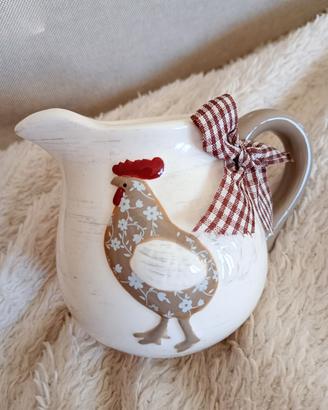 Porta latte gallina 