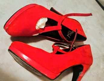 scarpe eleganti alti n. 39