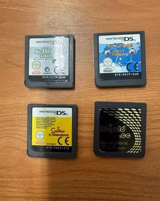 4 Giochi Nintendo DS usati funzionanti