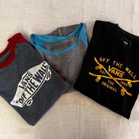 Tre magliette Vans