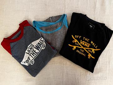 Tre magliette Vans