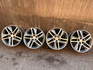 Set 4 Cerchi in Lega da 18'' Originali Peugeot