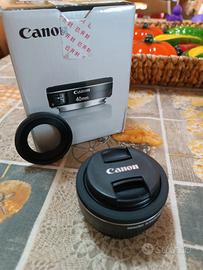 Canon ef 40mm  f/2.8 STM + paraluce