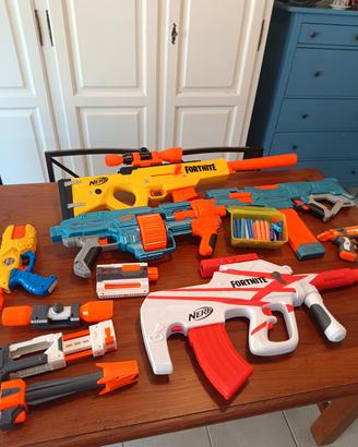 Nerf fucili +accessori 