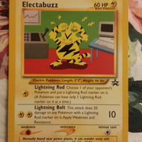 Carta Card POKEMON ELECTABUZZ
