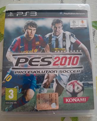 gioco Ps3 Pes 2010 Pro evoluzion Soccer 