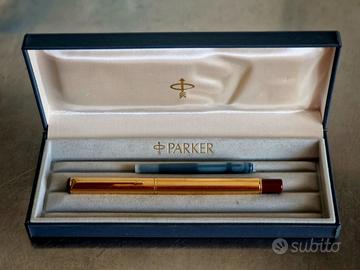 Penna stilografica Parker 88 Corinth placcata oro