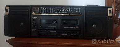 sony stereo portatile anni 80