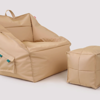 Poltrona Morbida Singola con Poggia Piedi Ohwo