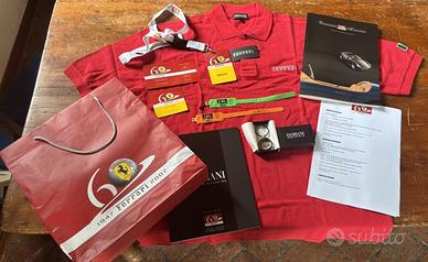 Materiale  pubblicitario per 60° Ferrari 1947-2007