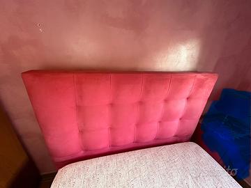 Letto imbottito una piazza e mezza