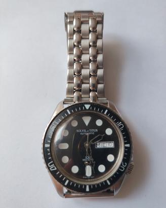 orologio vintage subacquei solvil & Titus autom