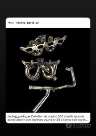 Collettori di scarico e downpipe per tutte le auto