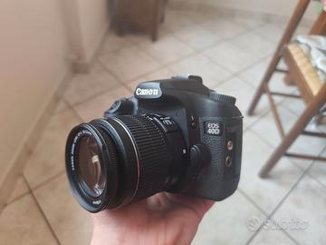 Canon 40d e obiettivo 18 55