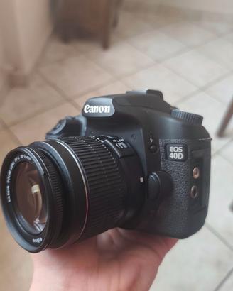 Canon 40d e obiettivo 18 55