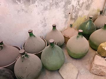 Damigiane in vetro da 50L