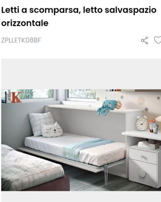 Letto salvaspazio