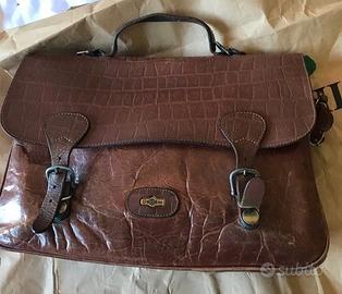 Borsa El Campero Vintage Anni '80 in Pelle 