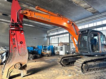 Escavatore HITACHI ZX280 con Cesoia Minelli