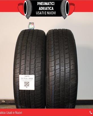 2 Gomme 215 70 R 16 Radar al 69% SPED GRATIS