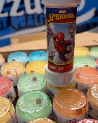 Bolle di sapone di Spider-Man